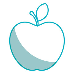 apple fruit fresh isolated icon vector illustration design