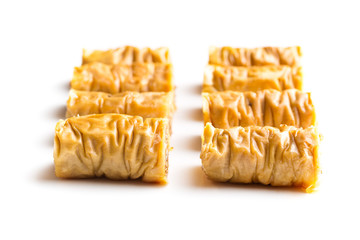 Sweet dessert baklava