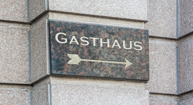 Schild 204 - Gasthaus