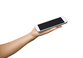 hand pointing a finger to touch or click something