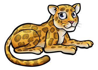 Leopard or Jaguar Cartoon