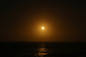 Fototapeta premium ominous sunset