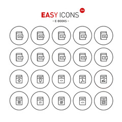 Easy icons 26b E-books