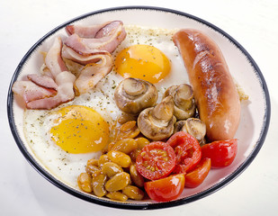 Full english breakfast.