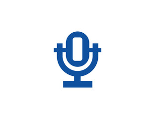 Flat vector microphone musical record