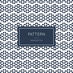 Geometric seamless pattern