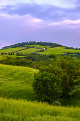 Obraz premium Val d'Orcia in Italy's Tuscany province