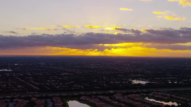 Sunrise over Fort Lauderdale