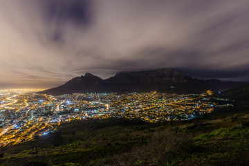 Table Mountain night