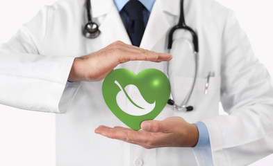 natural medicine medical health concept