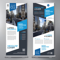 Business Roll Up. Standee Design. Banner Template. - 151474009