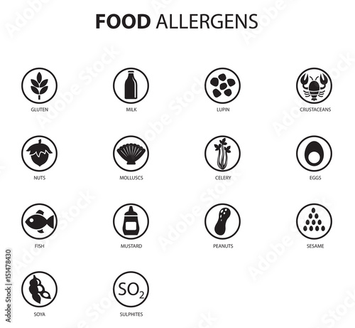 icone allergeni da