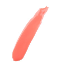 Color lip gloss isolated on white