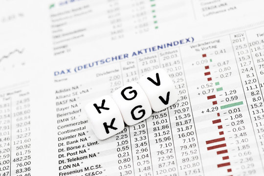 Kurs-Gewinn-Verh&auml;ltnis