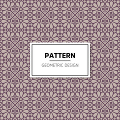 Abstract pattern in etnic style