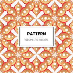 Abstract pattern in etnic style