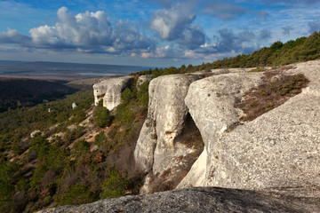 Edge of yayla (plateau), Middle Crimea