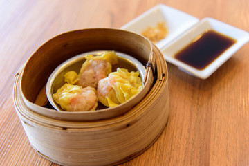 chinese steamed dumpling