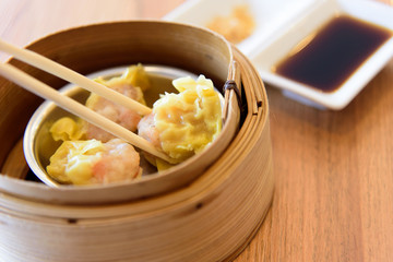chinese steamed dumpling