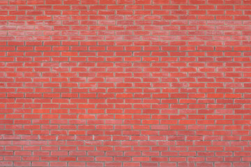 Orange new brick wall
