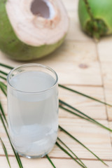 Coconut juice,Drink coconut water