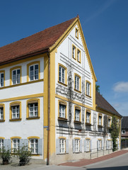 Fototapeta na wymiar Brauereigasthof in Siegenburg