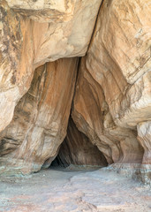 Tusher tunnel geological formation