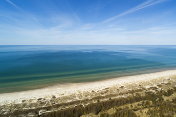 Baltic sea at Liepaja, Latvia.