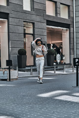 Fototapeta premium Big city life. 