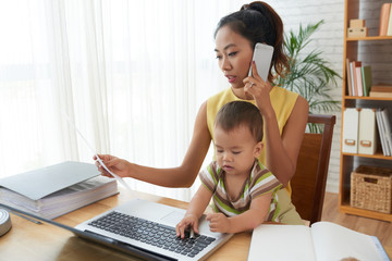 Mother entrepreneur