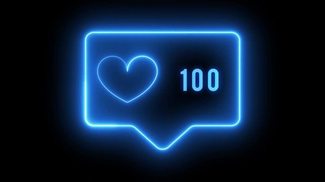 Animation - Futuristic Hud Modern Like Icon on Black Background