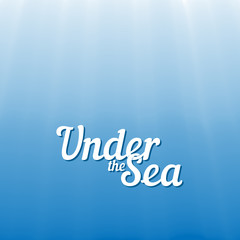 Underwater vector background
