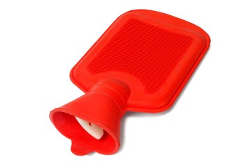 Rubber hot water bottle