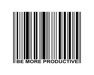 Be More Productive Barcode
