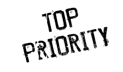 Top Priority rubber stamp. Grunge design with dust scratches. Effects can be easily removed for a clean, crisp look. Color is easily changed.