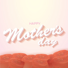 vector happy mothers day vector greeting card