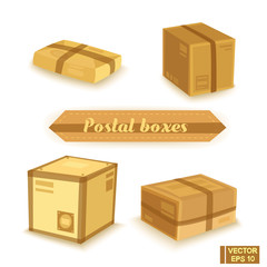 Set mailboxes and parcels