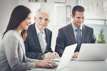 Successful Business Team