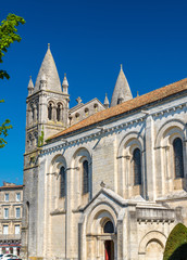 Saint Peter Cathedral of Angouleme built in the Romanesque style - France, Charente