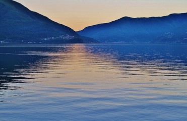 Abendstimmung am Lago Maggiore