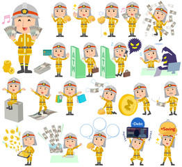 Firefighter man money