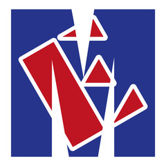 Fototapeta na wymiar M E Logo