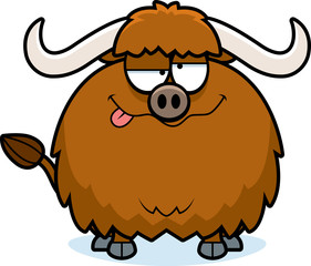 Drunk Cartoon Yak