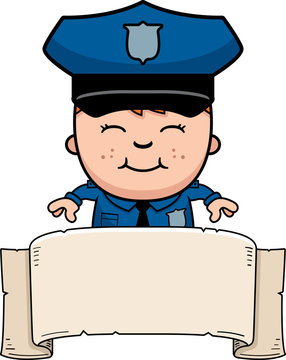 recommend clip art: Police Officer Banner