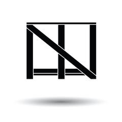 Wood lathing for fragile goods