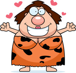 Cavewoman Hug