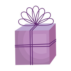 gift box present icon vector illustration design