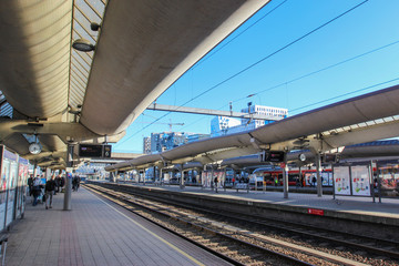 Fototapeta na wymiar Oslo central station, Norway