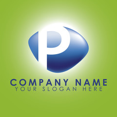 Letter P Logo, Creative & Stylish