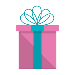 gift box present icon vector illustration design